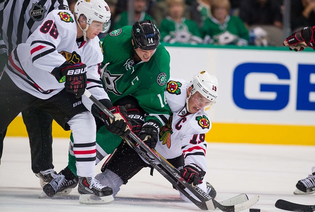 The Blackhawks and Stars will meet for the first time this season. (USATSI)