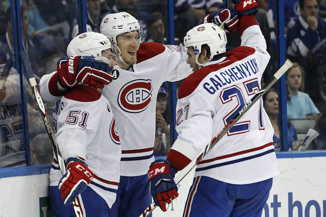 The Montreal Canadiens avoided a sweep on Thursday night. (USATSI)