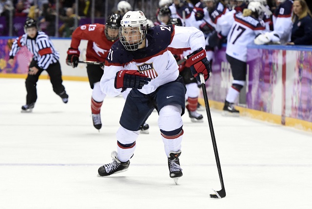 U.S. Olympian Hilary Knight is one of the NWHL's biggest stars. (USATSI)