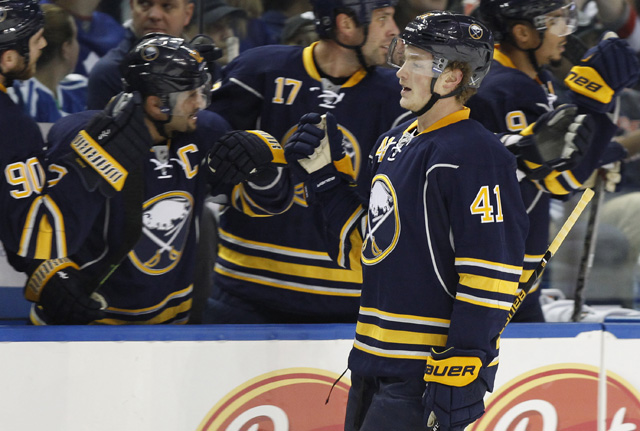 Jack Eichel has the hopes of an entire city resting on his shoulders. (USATSI)