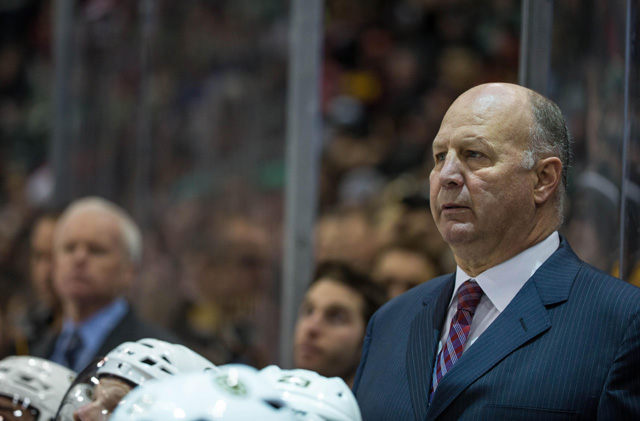 Claude Julien will remain behind the Bruins' bench next season. (USATSI)