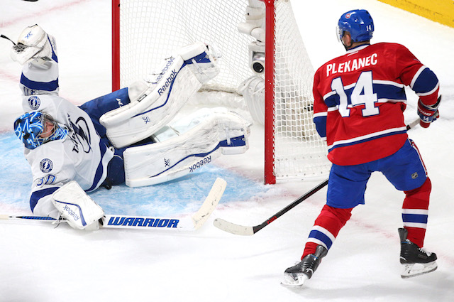 Ben Bishop and the Tampa Bay Lightning have a 1-0 series lead. (USATSI)