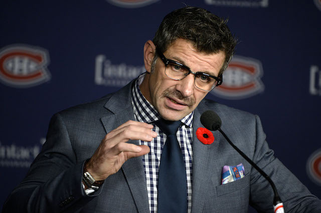 Marc Bergevin signed a long-term contract extension with the Montreal Canadiens. (USATSI)