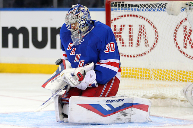 Henrik Lundqvist has to face a ton of shots for the New York Rangers. (USATSI)