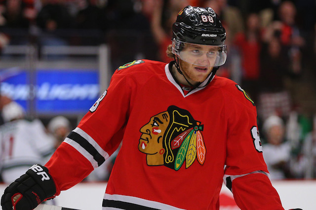 Patrick Kane is expected to attend Blackhawks' training camp. (USATSI)
