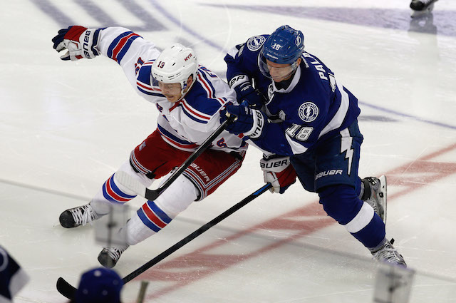 The New York Rangers and Tampa Bay Lightning meet in Game 7. (USATSI)