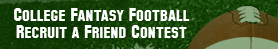 Create a College Fantasy Football team now!