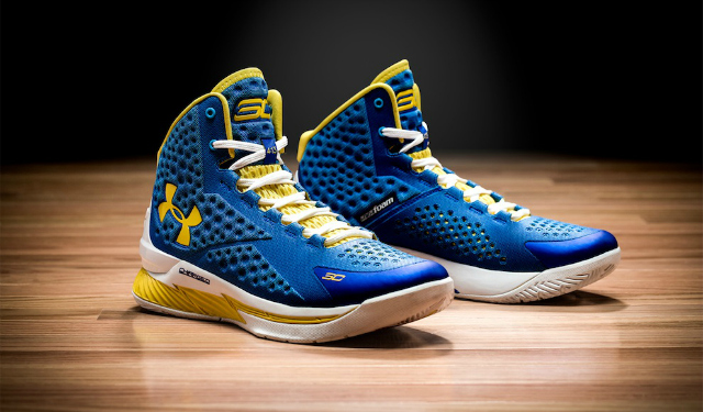  Under Armour unveils Stephen Curry39;s 39;Curry One39; shoe  CBSSp