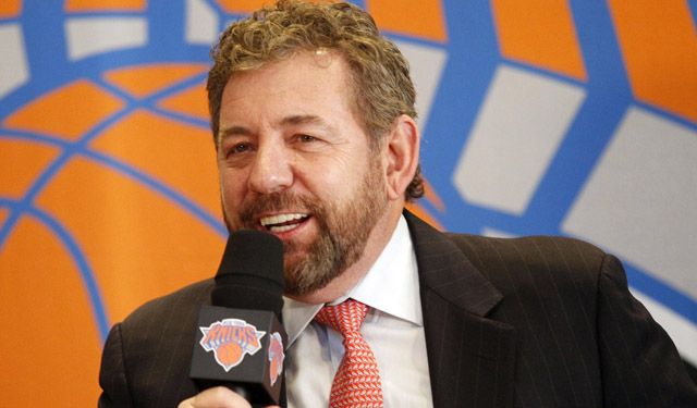 Dolan really knows how to woo a prospective free agent with gifts. (USATSI) - 031914_JamesDolan