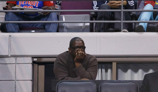 Could Joe Dumars finally be on his way out of Detroit? (USATSI)