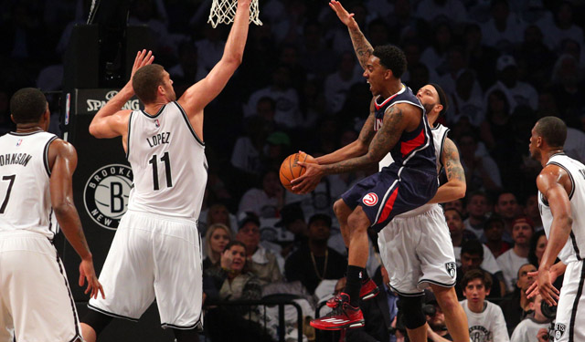 Jeff Teague was everywhere without scoring a point.  (USATSI)