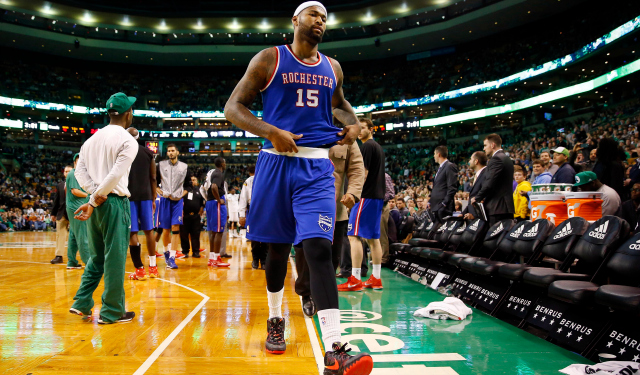 DeMarcus Cousins is reportedly on Boston's radar.  (USATSI)