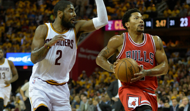Kyrie Irving vs. Derrick Rose is all of the fun. (USATSI)