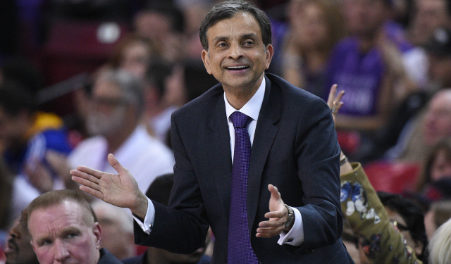 Vivek Ranadive sounds optimistic about where the Kings are going.  (USATSI)