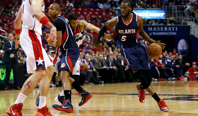 DeMarre Carroll is having a terrific postseason individually.  (USATSI)