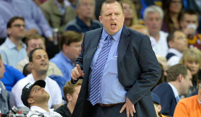 Tom Thibodeau and the Bulls are reportedly done.  (USATSI)