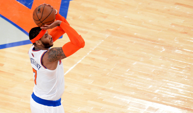 Carmelo Anthony can become a free agent in July.