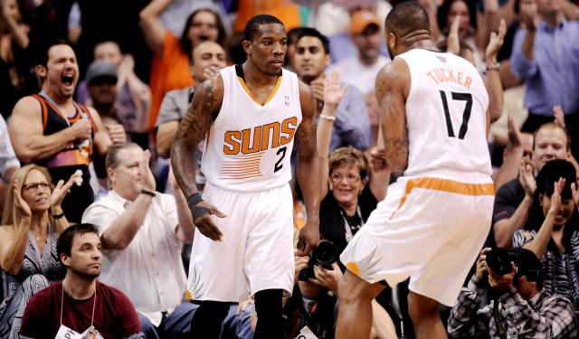 Eric Bledsoe and P.J. Tucker will be restricted free agents in July.