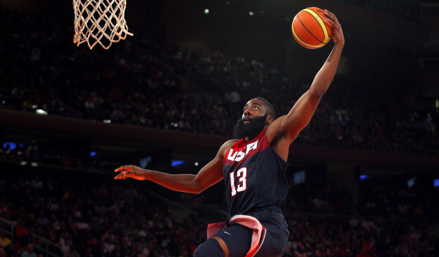James Harden is starring for Team USA this summer. (USATSI)