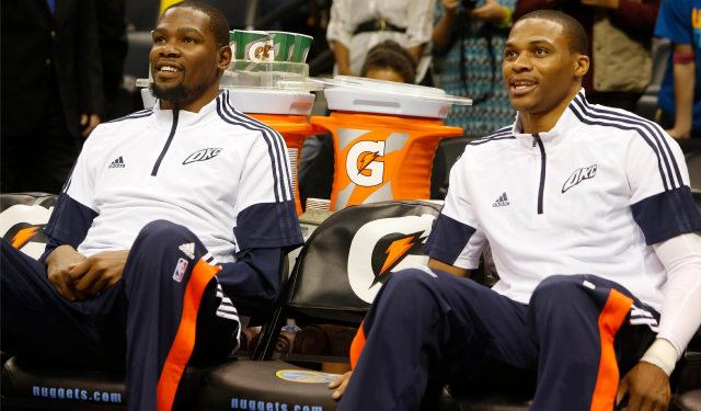 Kevin Durant and Russell Westbrook would make much more if max contracts went away. (USATSI)