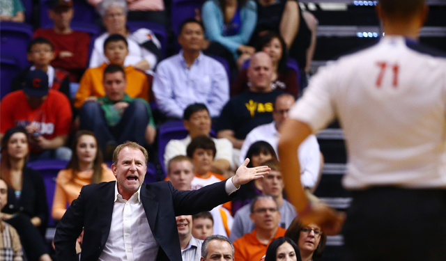 Robert Sarver once flapped his arms like a chicken at Gregg Popovich. (USATSI)