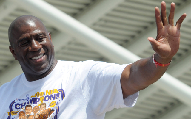 Magic Johnson thinks the Lakers are due for a rough season ahead of them. (USATSI)