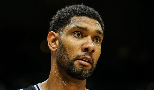 Spurs Tim Duncan (chest) out Friday against the Lakers.