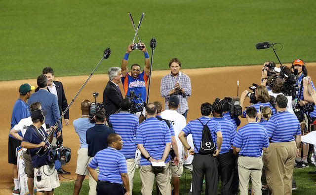 Will reigning Home Run Derby champ Yoenis Cespedes be unseated? Let’s make with the predictions. (USATSI)