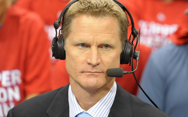 Steve Kerr looked at the Knicks' situation and made a frowny face. (USATSI)