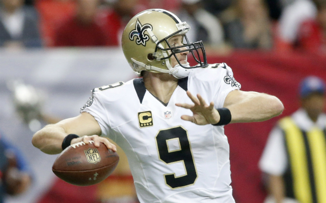 Drew Brees led the league in passing yards in 2015. (USATSI)