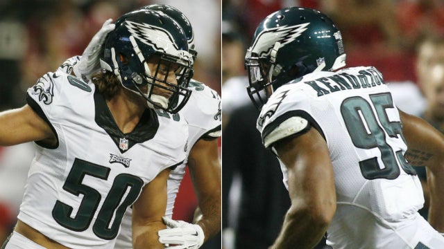 Eagles ILBs Alonso, Kendricks ruled out vs. Jets