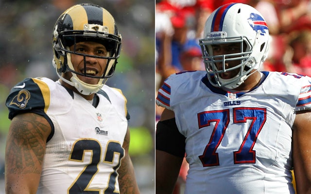 Bills' Glenn, Rams' Johnson ink franchise tenders