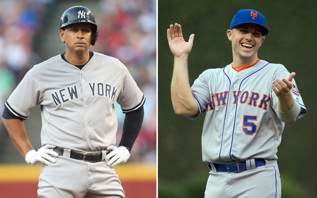 A-Rod and David Wright will meet in the Subway Series this weekend.