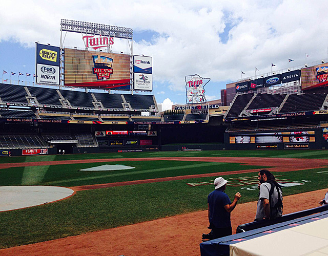 Harmon Killebrew Statue and Target Field Poster