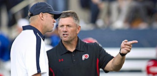 Mendenhall, Whittingham (US Presswire)