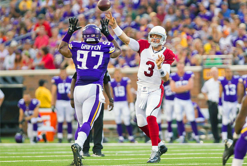 8:25 ET: Palmer leads Cards vs. Vikes