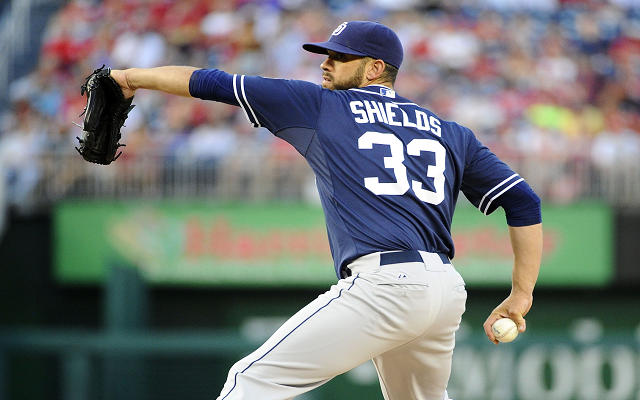 Could James Shields change teams before Opening Day?