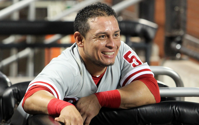 Carlos Ruiz was one of eight players disciplined for amphetamine use this year.