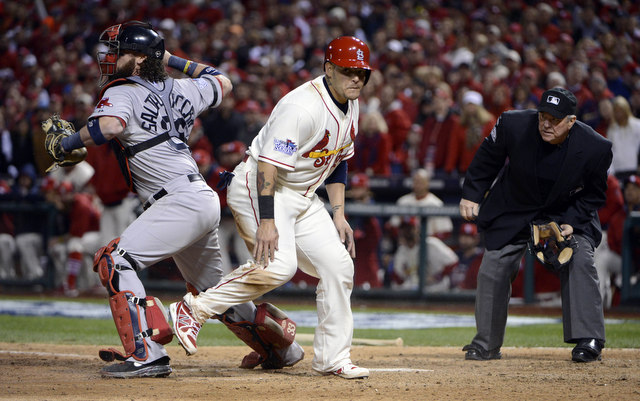 Jarrod Saltamacchia's ill-advised throw led to the winning run in Game 3.