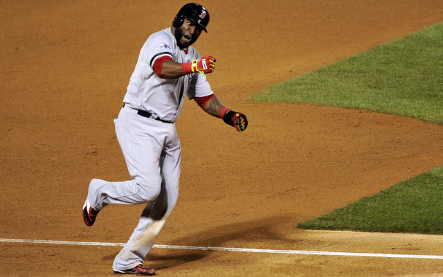 David Ortiz is batting .727 through the first four games of the Fall Classic.