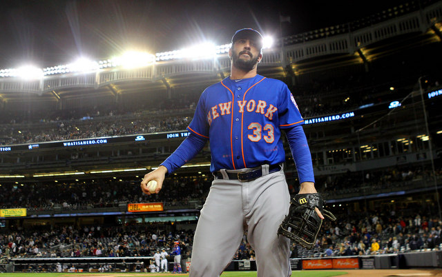 Matt Harvey and the rest of the Mets will be in Yankee Stadium this weekend.