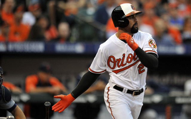 Nick Markakis is set to join the Braves on a four-year contract.