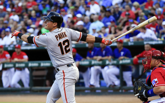 Joe Panik was one of baseball's best 0-2 hitters in 2015.