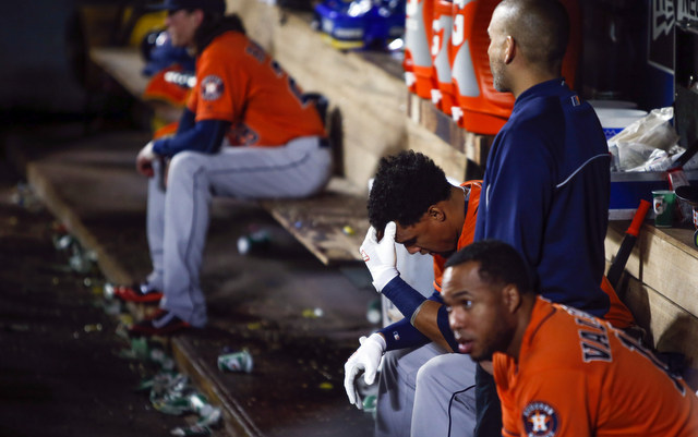 The Astros are still fighting for their playoff lives.