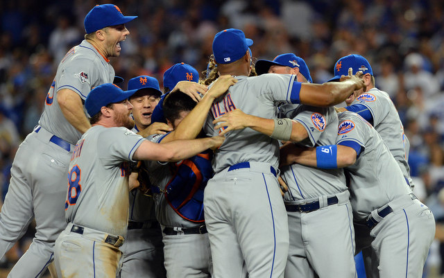 The Mets are going to the NLCS.