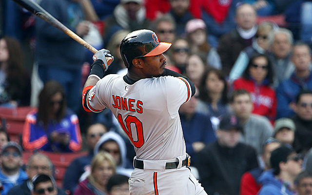 Adam Jones is on fire right now.