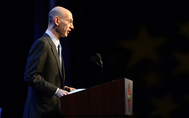 Adam Silver has some bold ideas about student athletes. (USATSI)