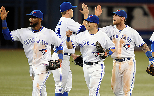 The Blue Jays have opened up a two-game lead in the AL East.