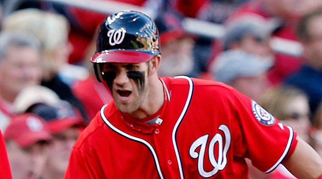 Bryce Harper's eye black - Operation Sports Forums