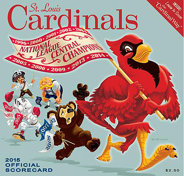 Check out the Cardinals sure-to-be polarizing scorecard - 0
